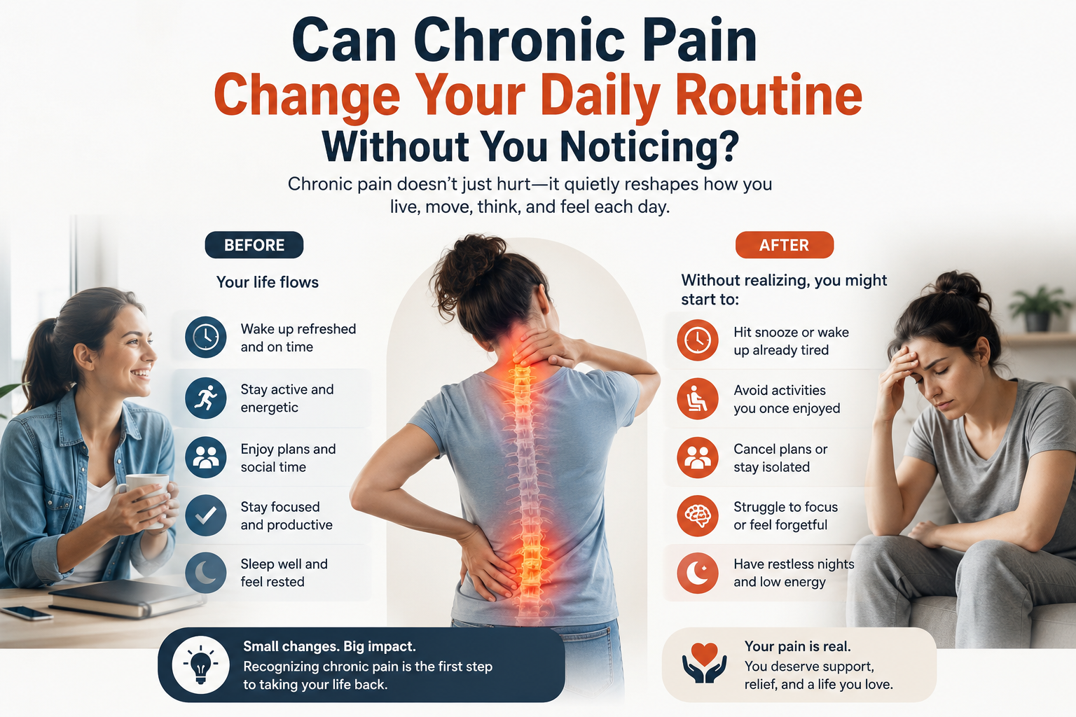 Can Chronic Pain Change Your Daily Routine Without You Noticing?